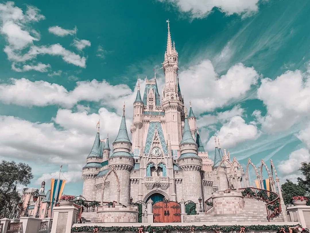Disney castle during daytime